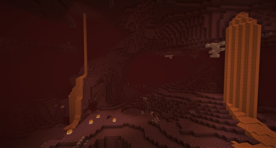 下界荒地（Nether Wastes）样图