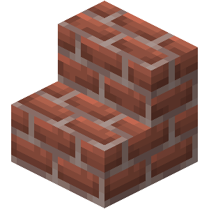 红砖楼梯（Brick Stairs）素材图