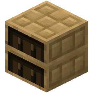 雕纹书架（Chiseled Bookshelf）素材图