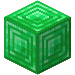 绿宝石块（Emerald Block）素材图