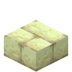 末地石砖台阶（End Stone Brick Slab）素材图