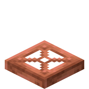 斑驳的铜活板门（Exposed Copper Trapdoor）素材图