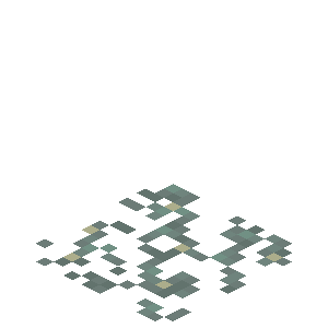 发光地衣（Glow Lichen）素材图