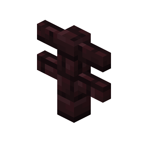 下界砖栅栏（Nether Brick Fence）素材图