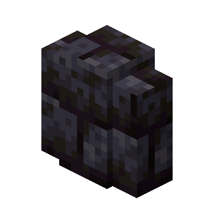 磨制黑石砖墙（Polished Blackstone Brick Wall）素材图