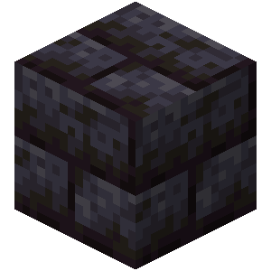 磨制黑石砖（Polished Blackstone Bricks）素材图