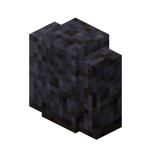 磨制黑石墙（Polished Blackstone Wall）素材图