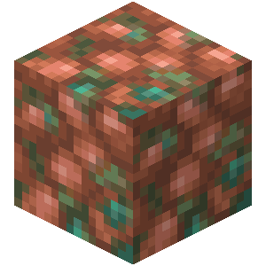 粗铜块（Raw Copper Block）素材图