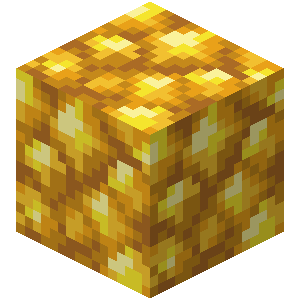 粗金块（Raw Gold Block）素材图