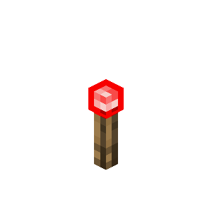 红石火把（Redstone Torch）素材图