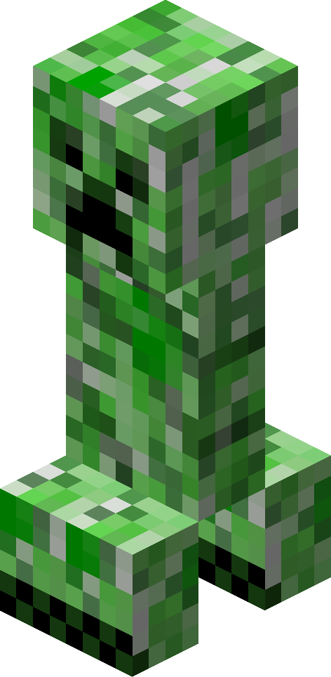 苦力怕（Creeper）素材图