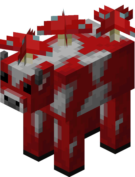 哞菇（Mooshroom）素材图