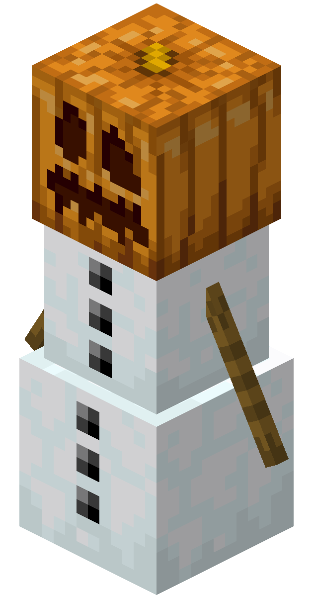 雪傀儡（Snow Golem）素材图