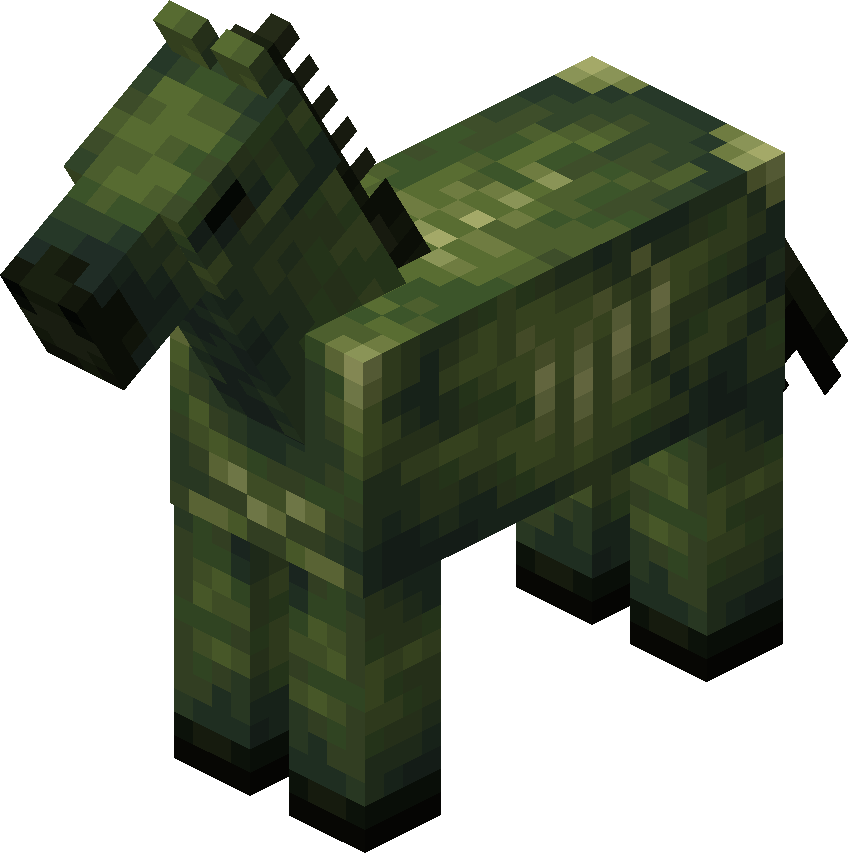 僵尸马（Zombie Horse）素材图