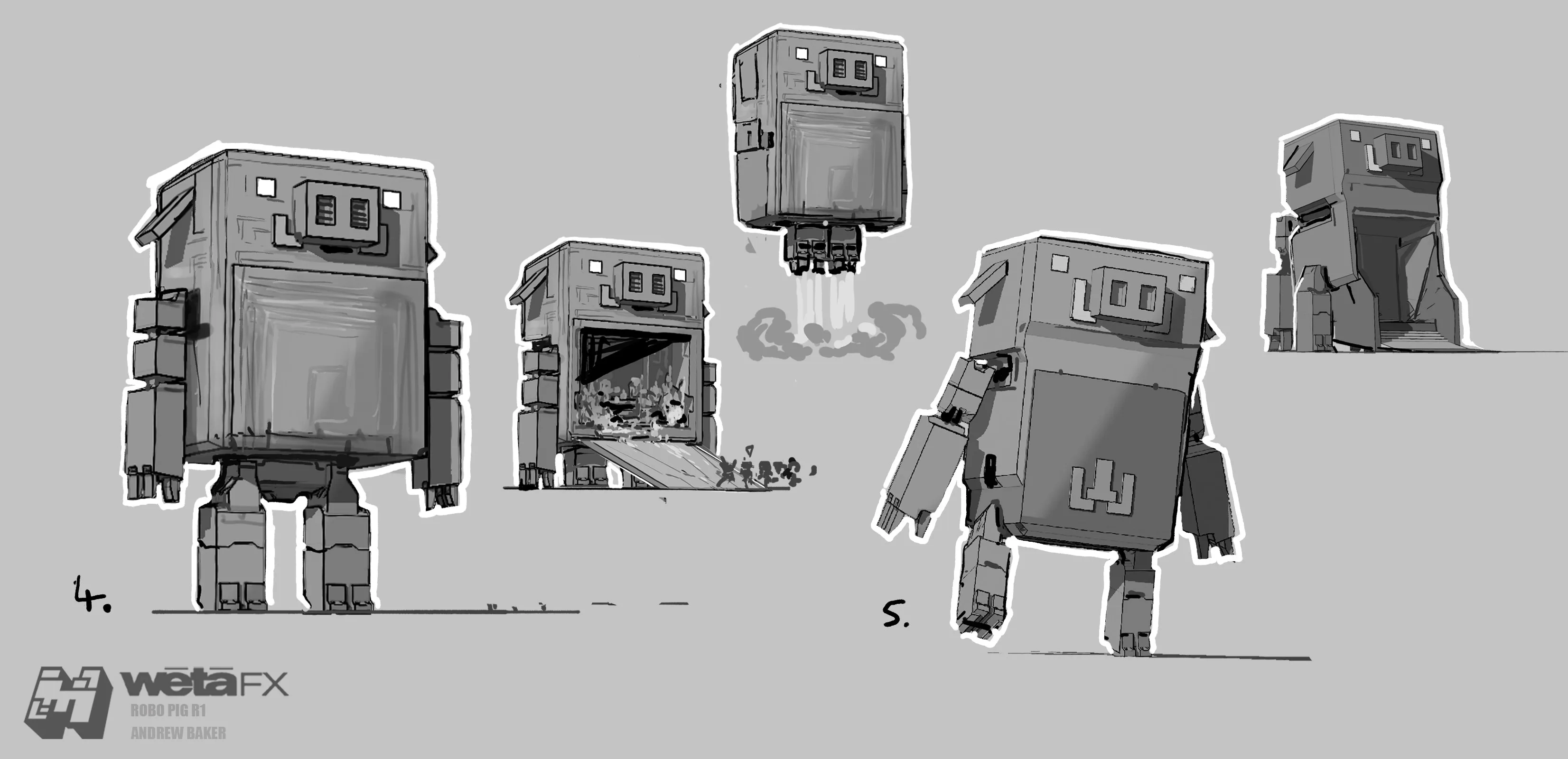 Robo Pig concept 2