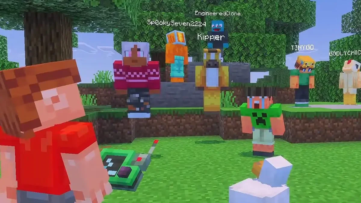 Minecraft AI Players 附加包中的数字伙伴