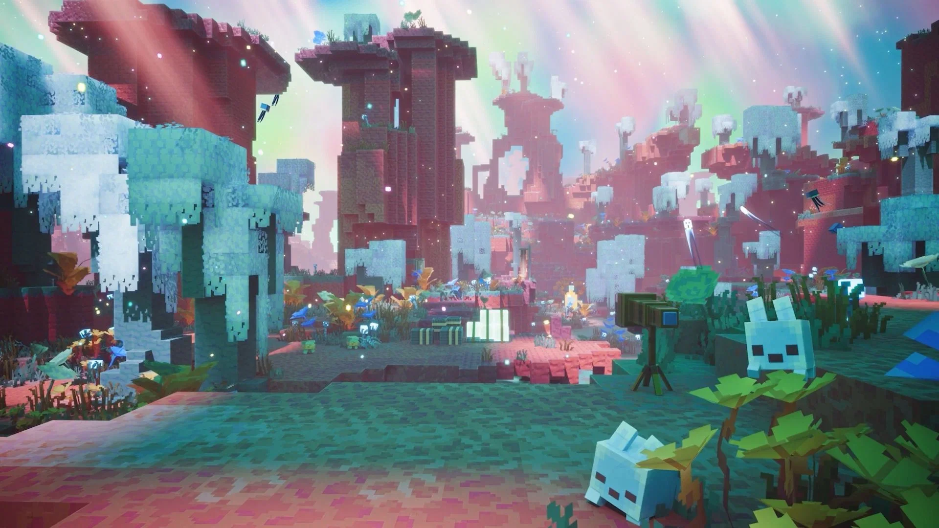 《我的世界:地下城2》中的新维度(图片来源:Mojang Studios / X:@dungeonsgame)