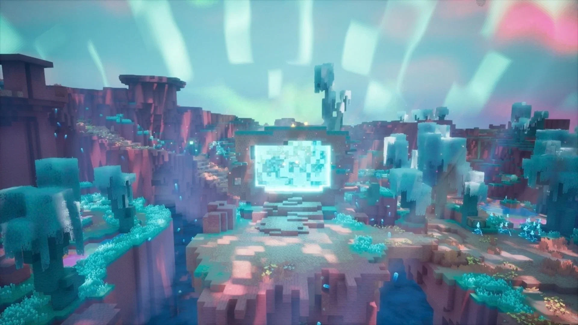 “筛界”将成为《我的世界》的第四个维度(图片来源:Mojang Studios)