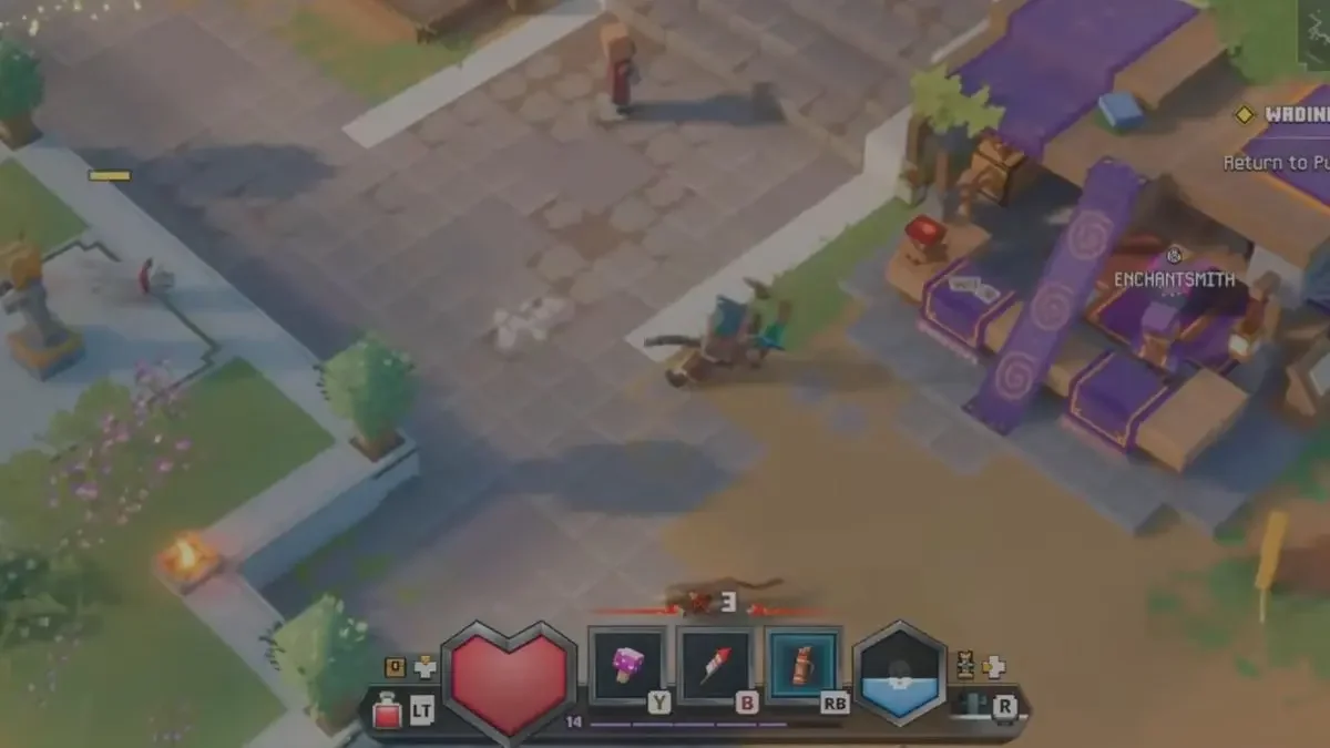 《我的世界:地下城 2》中的 NPC 与地点