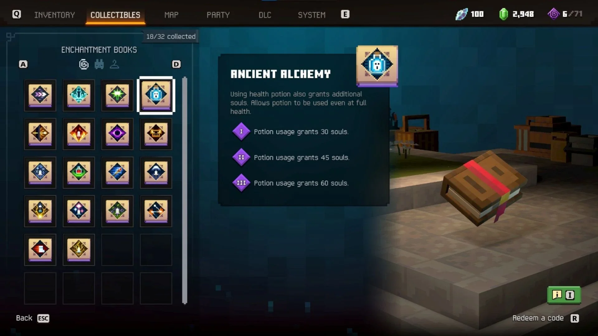 远古炼金术(图片来源:Mojang Studios、Sportskeeda)