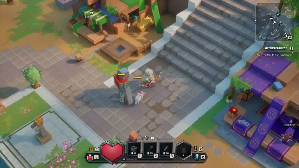 《Minecraft Dungeons 2》中的避风港