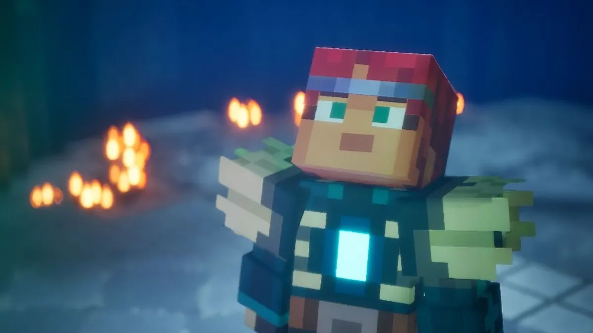 《Minecraft Dungeons 2》的英雄发现通往筛域的传送门