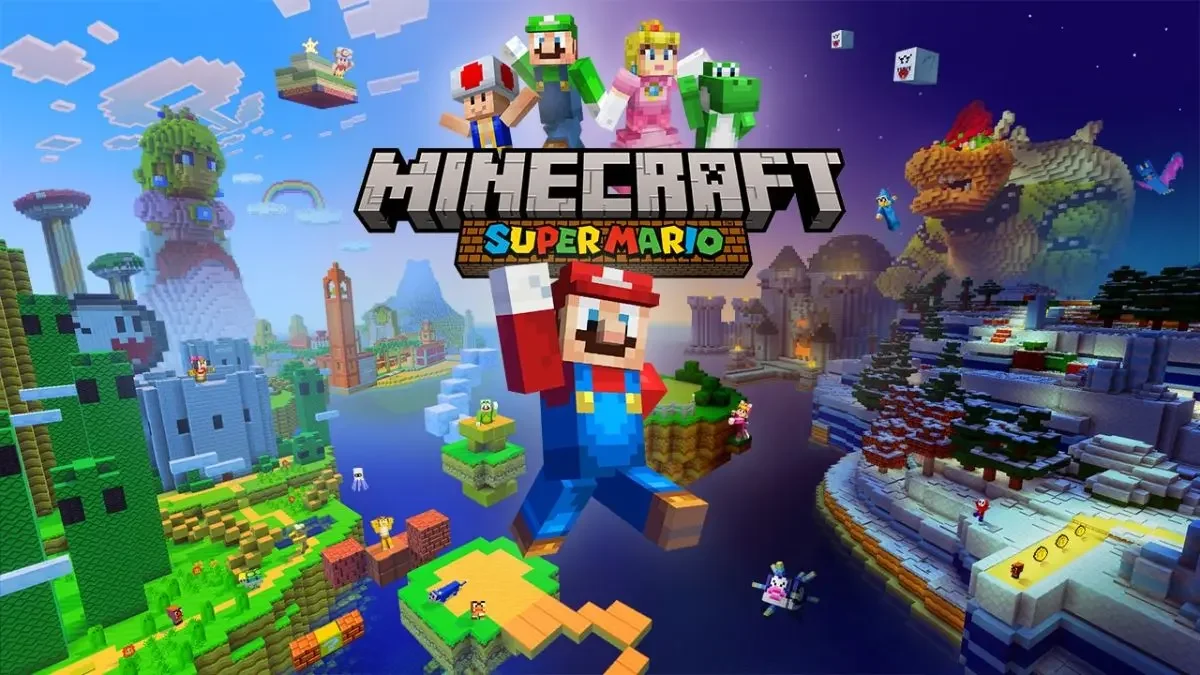 《Minecraft》Switch 2 版与 Super Mario Mash-Up Pack