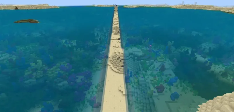 “摩西，是你吗？”：Minecraft玩家竟然“劈开”了整片海洋，引得社区网友爆笑热议