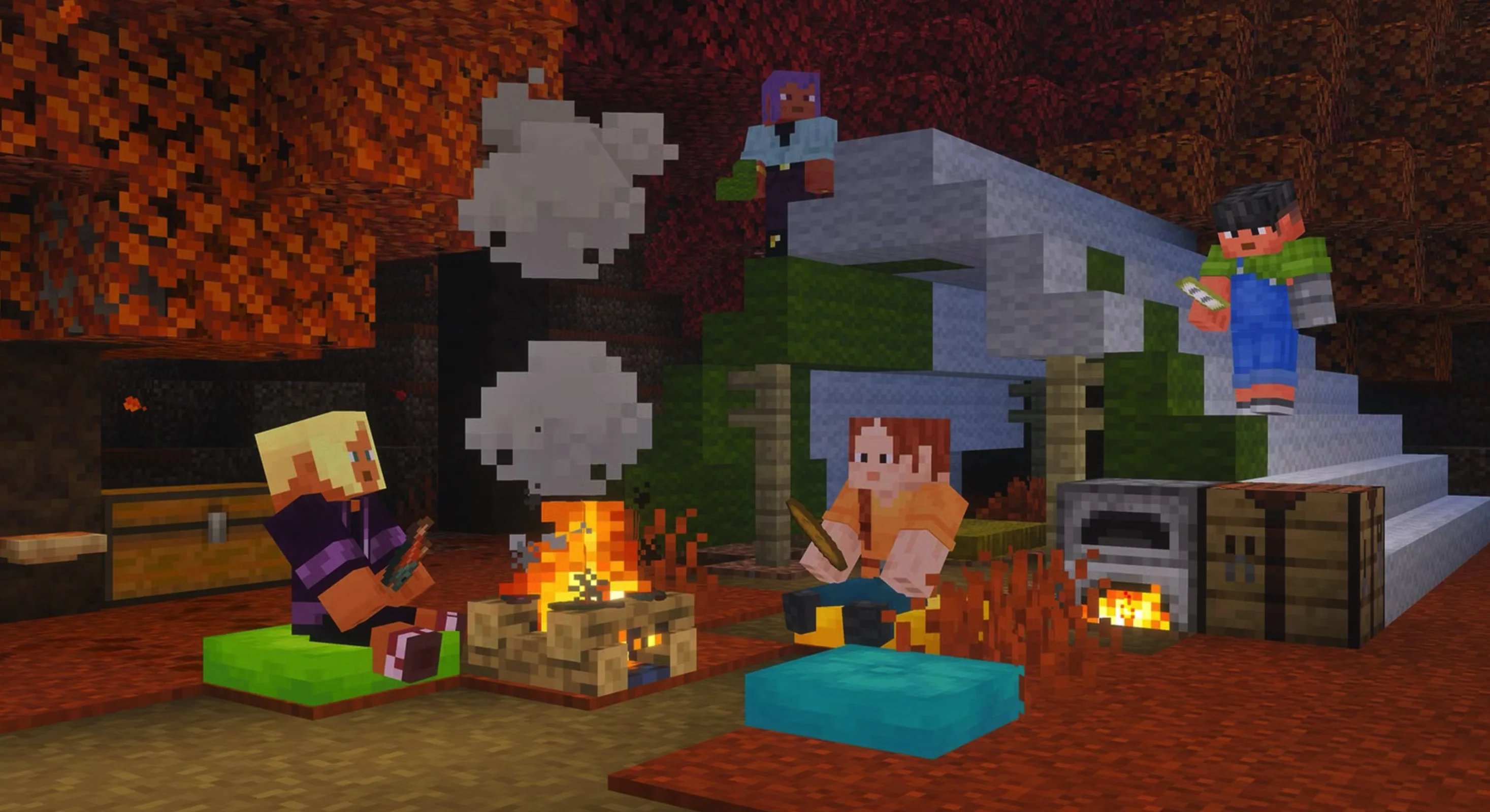 Don't worry, cushions in Minecraft have "almost no impact" on frame rate