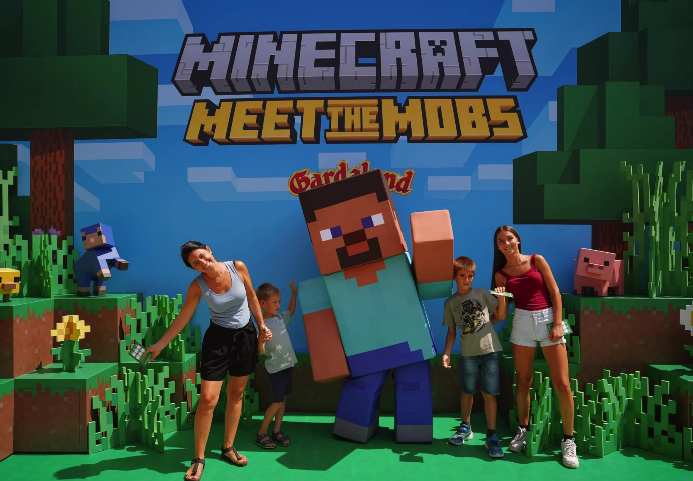 加达兰度假区推出《我的世界》“遇见生物”（Minecraft Meet the Mobs）：意大利独家活动今夏首次走进现实