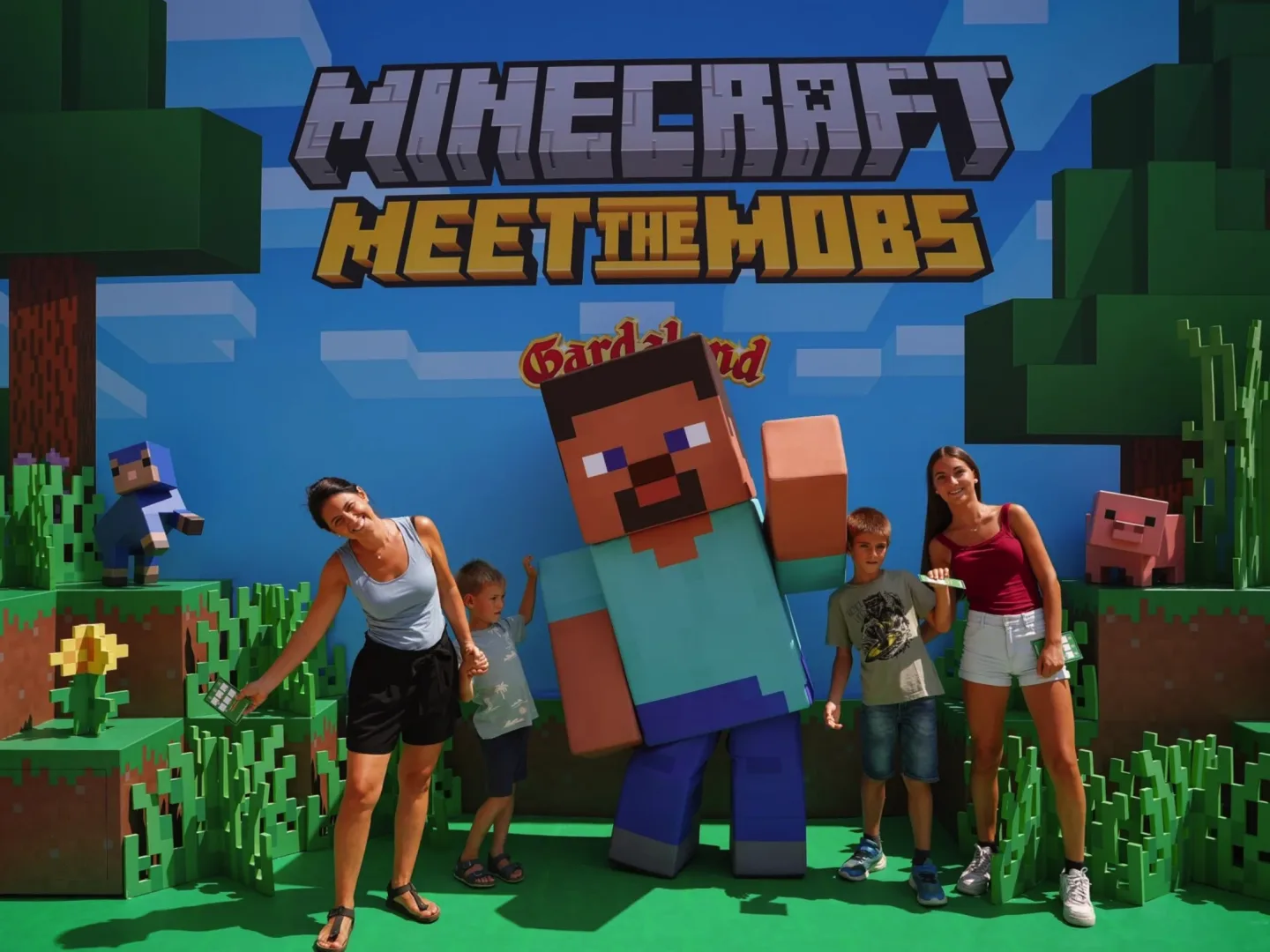 加达兰度假区推出《我的世界》“遇见生物”（Minecraft Meet the Mobs）：意大利独家活动今夏首次走进现实