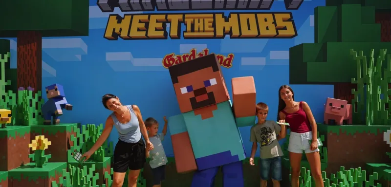 加达兰度假区推出《我的世界》“遇见生物”（Minecraft Meet the Mobs）：意大利独家活动今夏首次走进现实