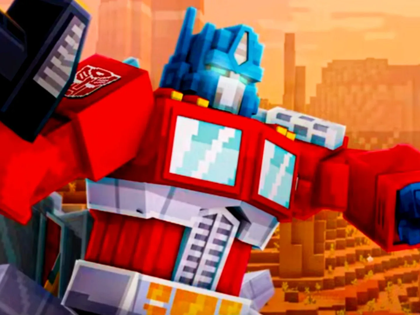 变形金刚（Transformers）《我的世界》附加包登场：汽车人与霸天虎都能化身游玩