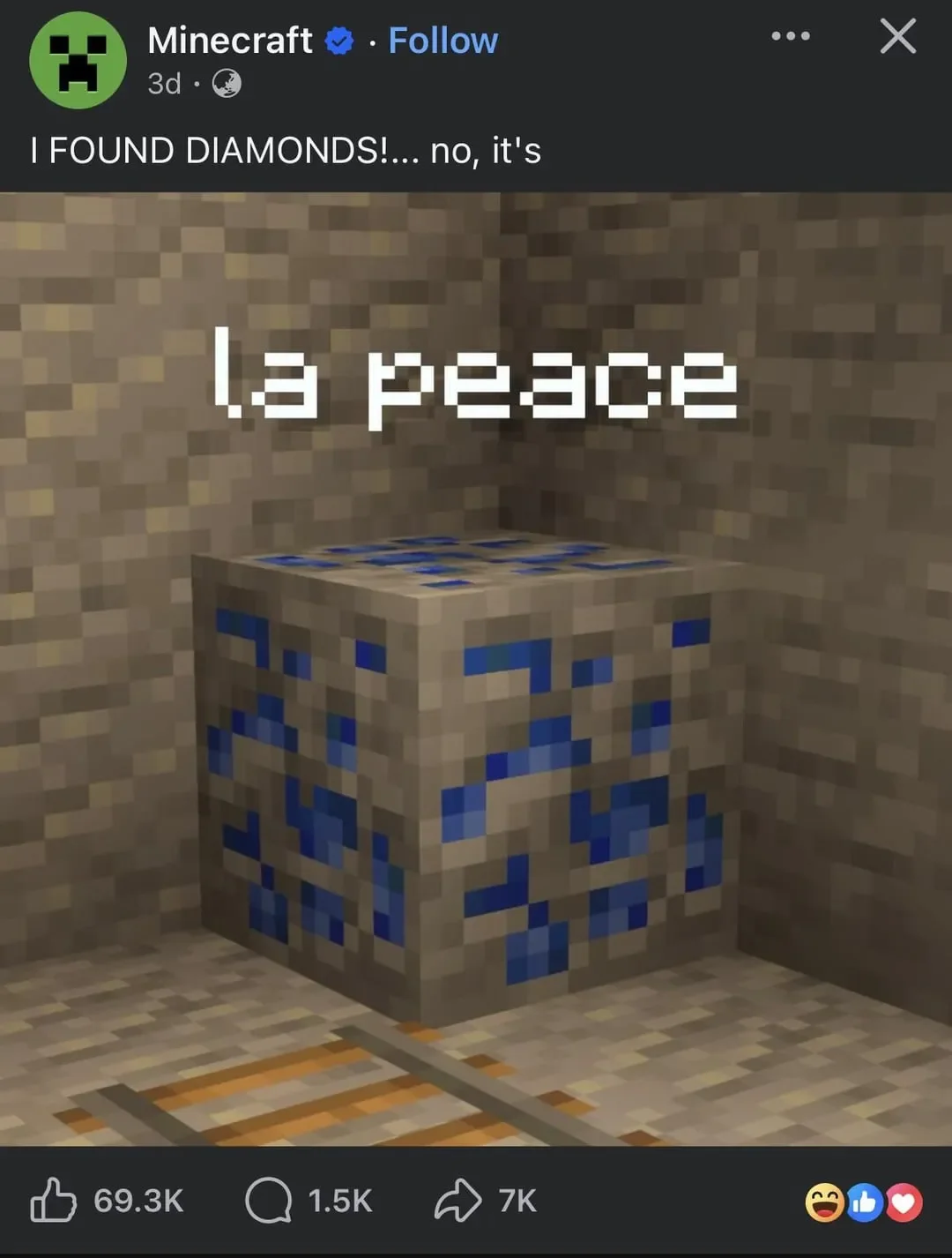 Mojang 知道“La Peace” 封面 1