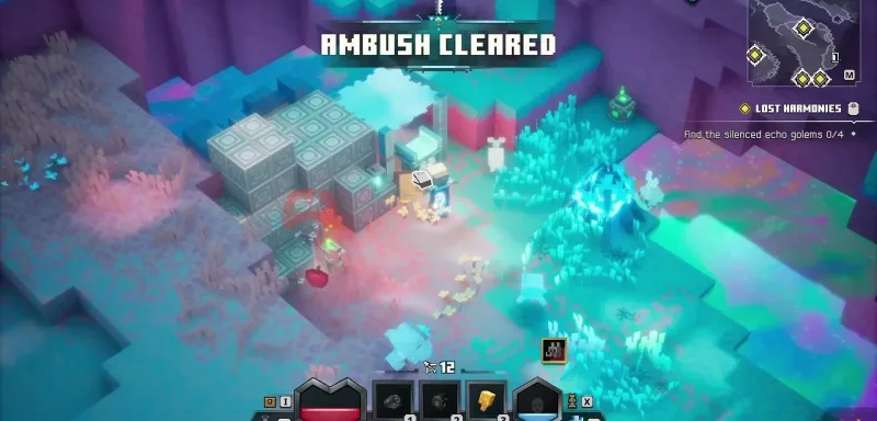 如何找到《我的世界：地下城 II》中的 4 只被静默的回响傀儡