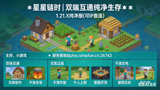 星链时|双端互通纯净生存