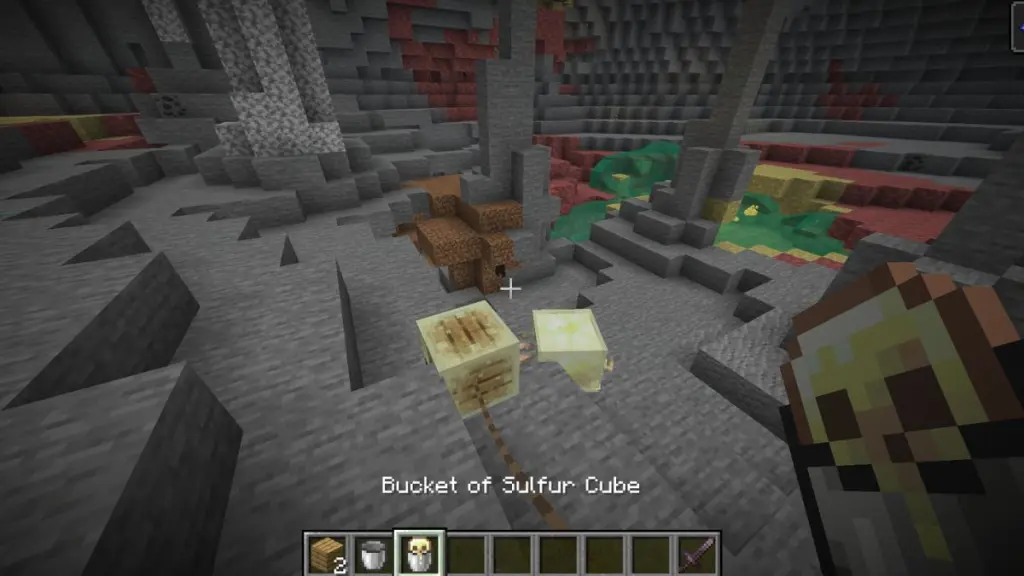 How to Transport Sulfur Cube in Minecraft 6a2038784b2e1277189833 0