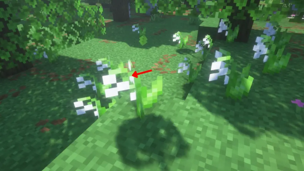 Use Lily of the Valley flower to get White Dye in Minecraft 6a39f56425688207699653 0