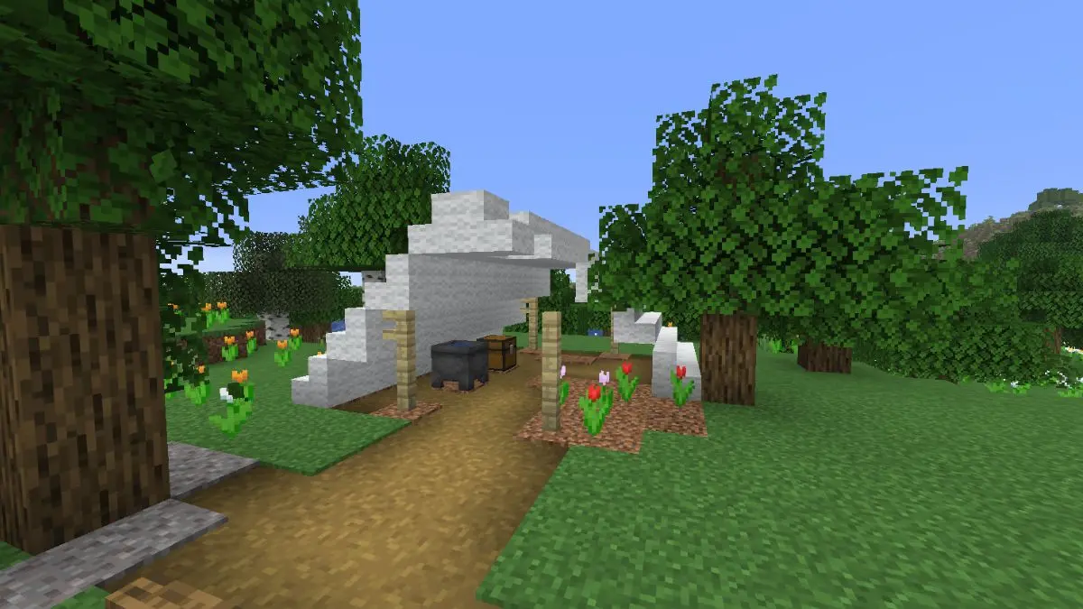 Where to Find Abandoned Camps in Minecraft Flower Forest 6a3cf379665bb488232644 0