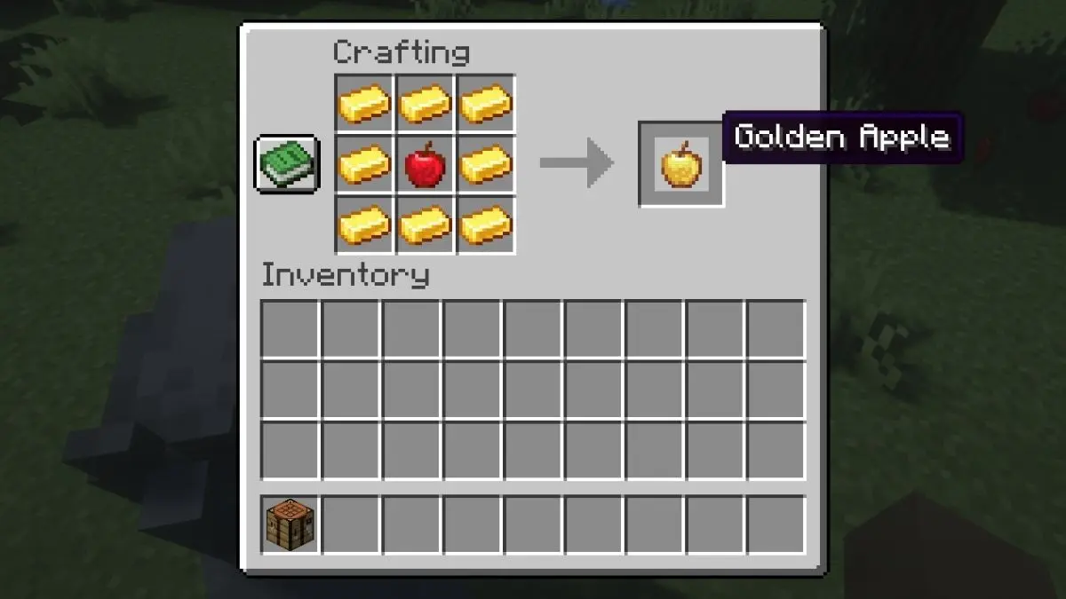 get golden apple in Minecraft 6a7184b211452295630566 0