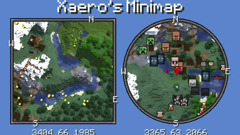 Xaero的小地图 Xaero's Minimap