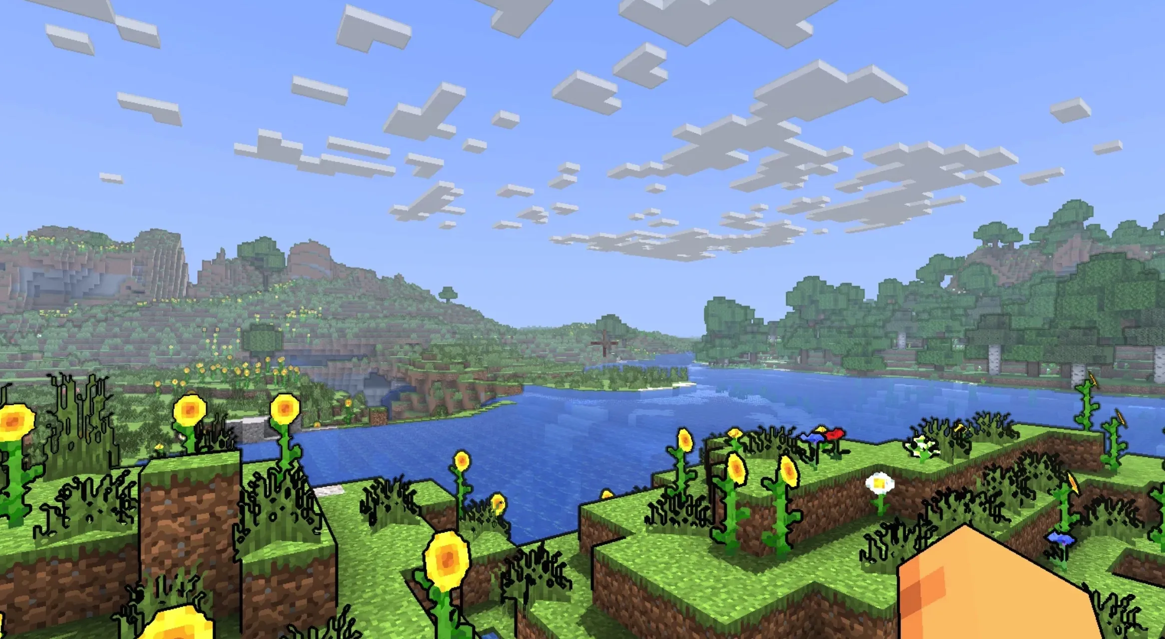 简易纹理超分光影 Simply Upscaled