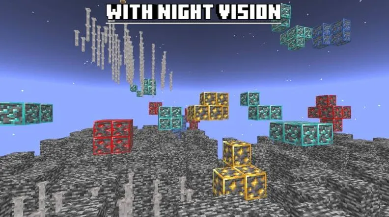 发光矿石透视材质包 X-Ray