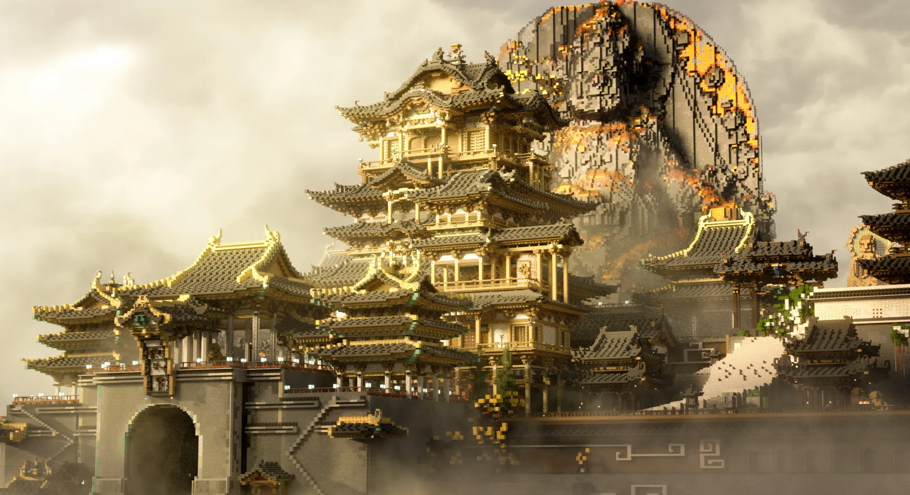 霁月织尘