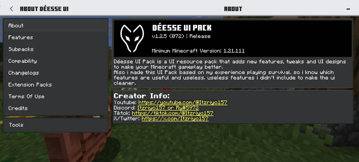 Déesse UI