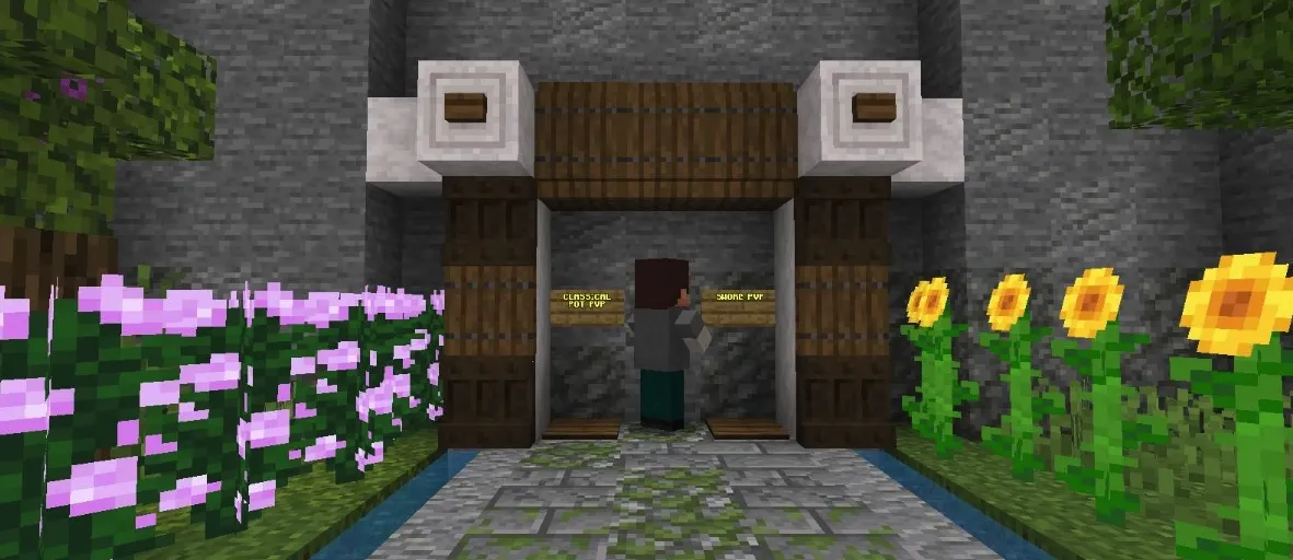 MCPE 1对1 PvP练习地图 MCPE 1v1 PvP Practice Map