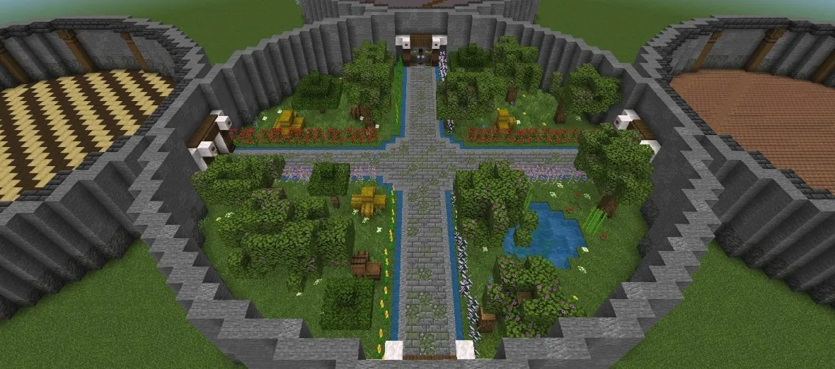 MCPE 1对1 PvP练习地图 MCPE 1v1 PvP Practice Map