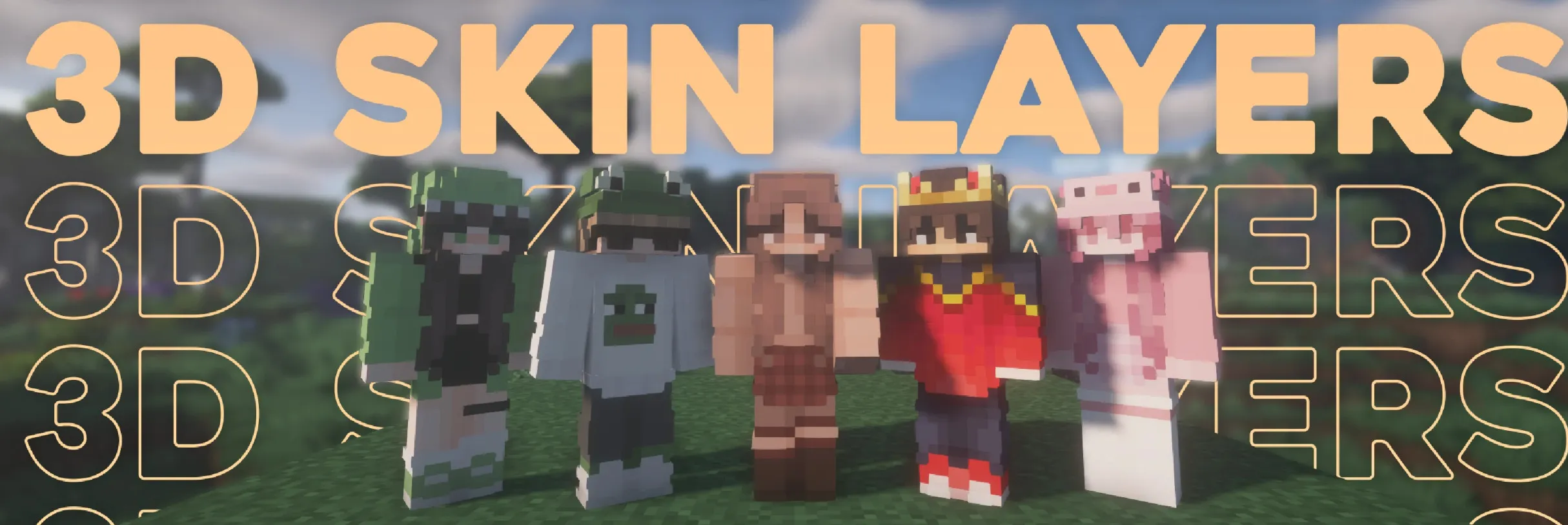 3D皮肤图层 3D Skin Layers