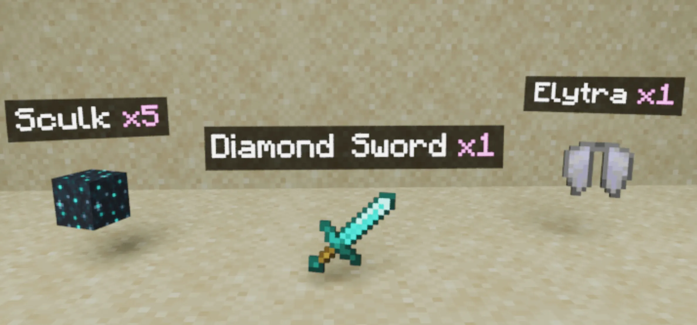 掉落物全息显示 Holograms on dropped items