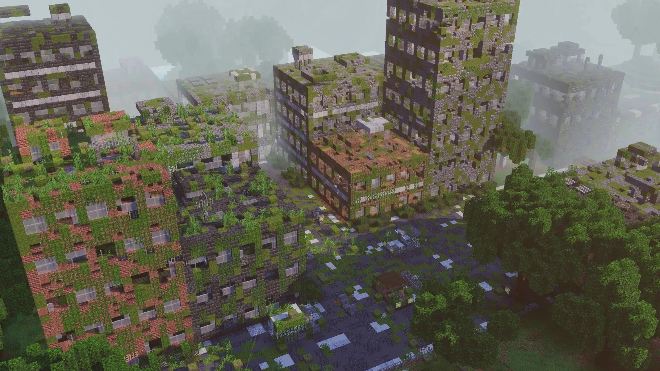 兰齐的荒废都市 Ranzie's Overgrown Cities